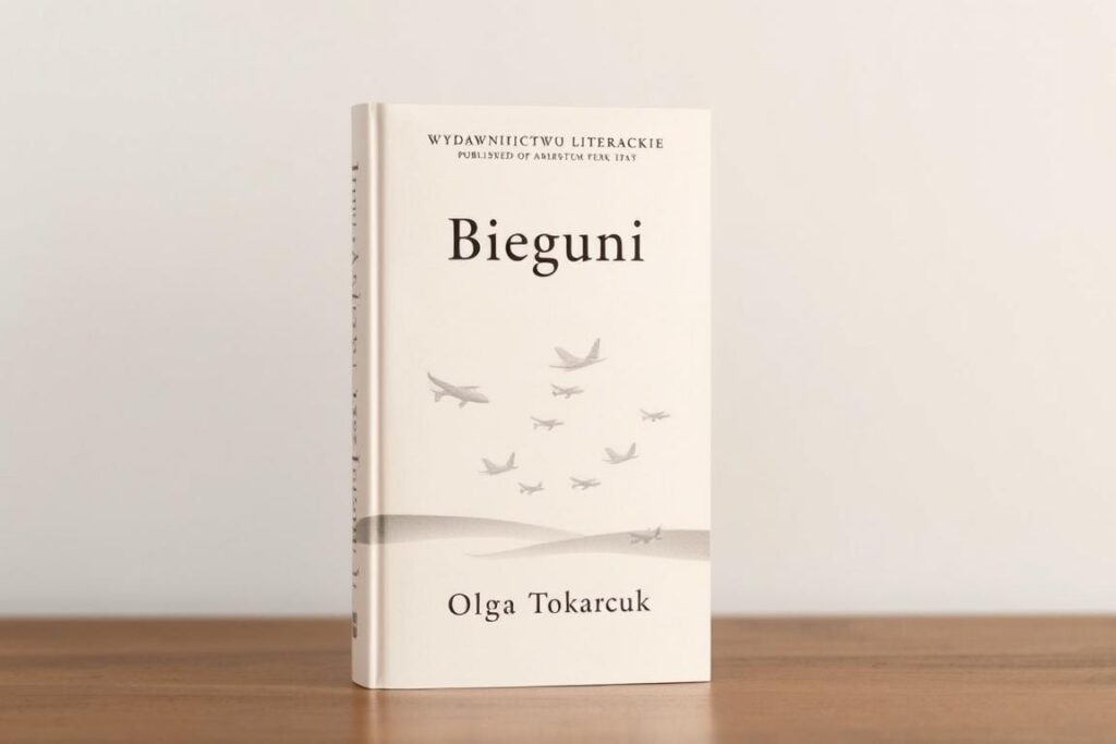 Okładka książki Bieguni Olgi Tokarczuk