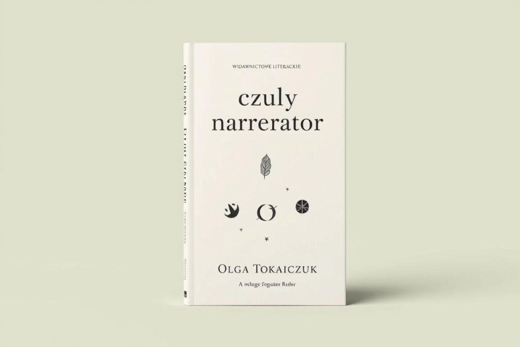 Okładka książki Czuły narrator Olgi Tokarczuk