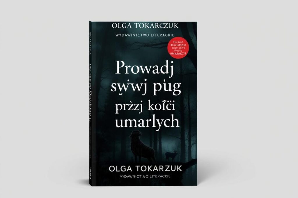 Okładka książki Prowadź swój pług przez kości umarłych Olgi Tokarczuk