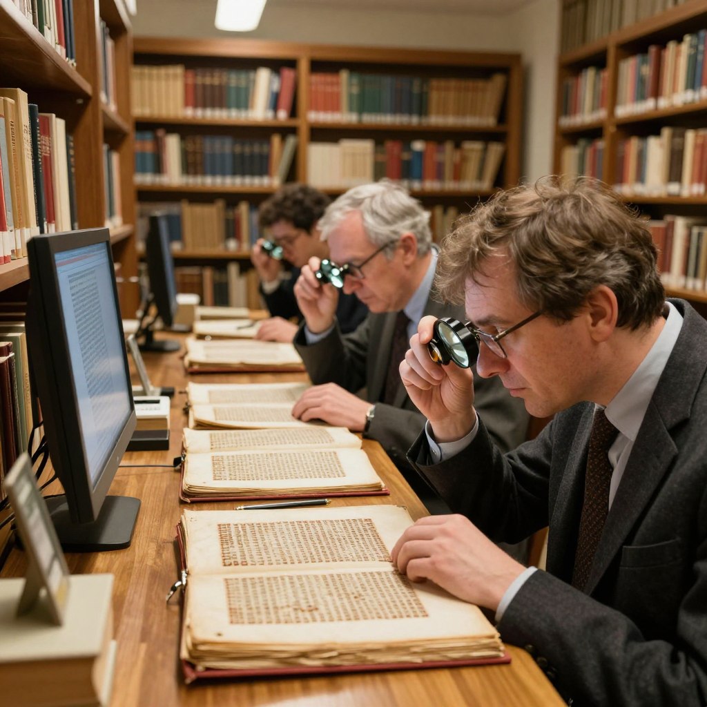 Badania naukowe w bibliotece